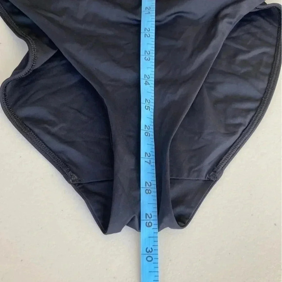 NWOT Everlane The String One-Piece ReNew Swimsuit In Black Minimalist XXL - Picture 10 of 10